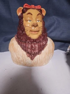 Treasure Craft Star Jars Wizard Of Oz Cookie Jar Cowardly Lion #653/ 1930 Mint - Picture 1 of 4
