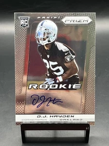 2013 Panini Prizm DJ Hayden #219 Rookie Auto RC - Picture 1 of 2