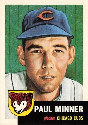 1991 Topps Archives 1953 #92 Paul Minner Bio uses white text - Image 1 of 2