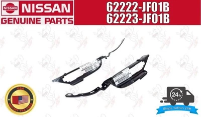 Nissan OEM BRACKET-FRONT BUMPER SIDE,RIght & Left Set For R35 GT-R - Image 1 of 4