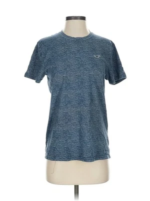 Camiseta Hollister feminina azul ativa P - Imagem 1 de 4