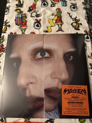 Lady Gaga MAYHEM Store Exclusive 180g Black Vinyl Alternate Signed - Image 1 of 3