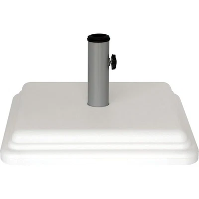 Soporte para paraguas resistente de 40 lb con base para mesa de patio para uso en exteriores soporte ajustable Foto 1 de 4