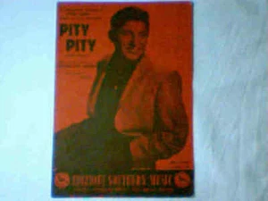 PAUL ANKA Pity pity spartito sheet music - Picture 1 of 1