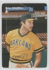 1984 Mother's Cookies Oakland Athletics Stadium Giveaway Bill Caudill #12