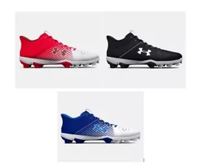 Botines moldeados de béisbol/softbol Under Armour UA Leadoff Mid RM Jr. 2023 para niños - Imagen 1 de 16