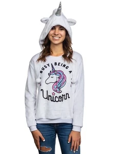 Felpa grafica con licenza Wound Up Junior con berretto di peluche, bianca, XXXL (21) - Foto 1 di 2