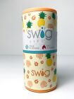 Swig Life Drink Cooler Tiki Pineapple Skinny Can Coozy Stainless Steel Insulated
