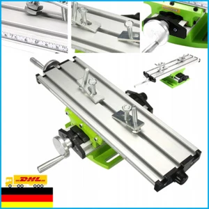 Kreuztisch Frästisch X-Y Mini Fräsmaschine Arbeitstisch Bohrtisch DIY Bankbohre - Bild 1 von 15