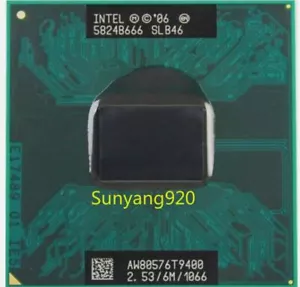 Intel Core 2 Duo T9400 2.53GHz Dual-Core 6M (SLGE5) Socket478 Notebook Processor - Picture 1 of 5