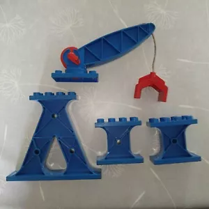 Lego Duplo - train / chantier - grue avec structure - Imagen 1 de 3