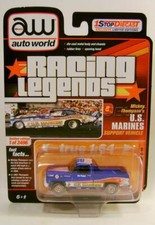 1973 '73 CHEVY C10 TRUCK MICKEY THOMPSONS RACING LEGENDS AUTO WORLD DIECAST 2021