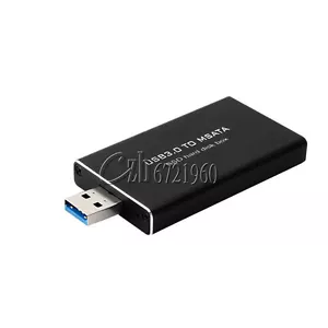 New USB 3.0 to mSATA SSD Hard Disk Box Converter Adapter Enclosure External Case - Picture 1 of 6