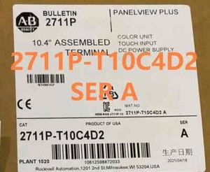 NUEVO 2711P-T10C4D2/A ALLEN BRADLEY PanelView Plus 1000 2711PT10C4D2 ENVÍO GRATUITO - Imagen 1 de 4