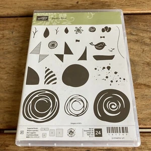 STAMPIN' UP "SWIRLY BIRD" POLYMER-GUMMISTEMPEL-SET 24 #141749 - Bild 1 von 4
