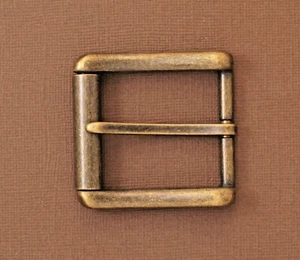 Neu 1 1/2" Dornschließe (#54) Mann/Damen Antik-Messing Farbe Finish US-Bestand  - Bild 1 von 5