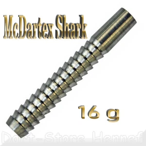 3 McDartex Shark Dart Barrels, 85 % Tungsten, 16g - Bild 1 von 1