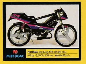 1990 Spanish Motorsport Motorbike bike Trading Card #136 Motogac Top Racing MTR - Picture 1 of 2