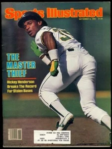 Sports Illustrated September 6, 1982 Oakland Athletics Rickey Henderson - Picture 1 of 1