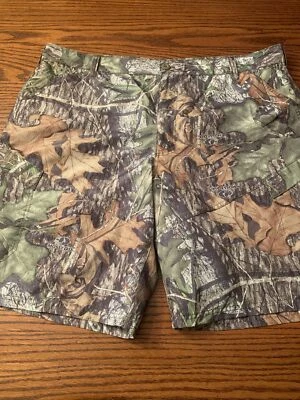 Mossy Oak Obsession Camo Hunting Outdoor Shorts Men's Size XL Style M560197 - Image 1 of 4
