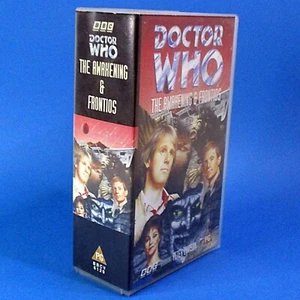 Doctor Who: The Awakening + Frontios (2 x VHS Cassette Boxset, 1997 BBC) Tested - Imagen 1 de 5
