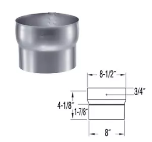 8" DuraFlexSS Verbinder - 8DFS-FC - Bild 1 von 1
