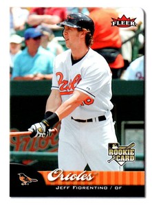 2007 Fleer #323 Jeff Fiorentino   MT-NRMT Rookie  Baseball Card