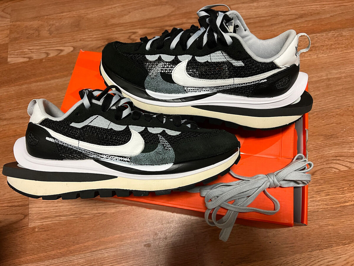Nike sacai x VaporWaffle Black White for Sale | Authenticity Nike sacai x VaporWaffle Black White for Sale | Authenticity