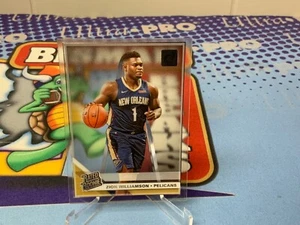 2019-20 Panini Donruss Clearly Zion Williamson Rated Rookie Pelicans - Picture 1 of 2