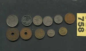 Lot of 11 coins of British West Africa and Nigeria - Picture 1 of 2