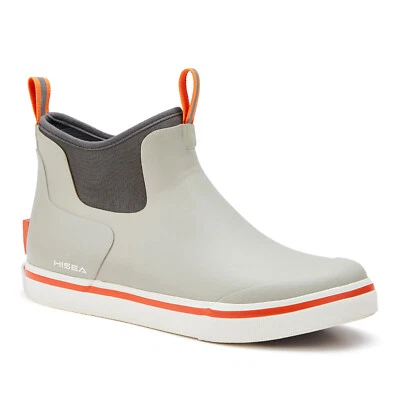 HISEA Hombres Botas de Lluvia con Cubierta al Tobillo Impermeables Pesca Aire Libre Deporte Barro Botas de Trabajo Foto 1 de 4