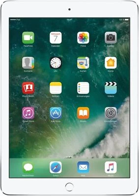 Apple iPad Air (2014) 2. Gen 128GB Wi-Fi & Cellular Silver - Sehr Guter Zustand - Bild 1 von 3