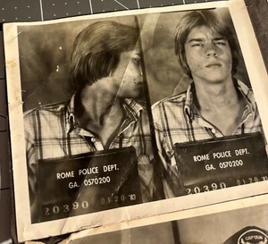 Eight 1980s Rome GA Georgia MUGSHOT Men POLICE DEPT Criminal Vintage PHOTO Lot 2 - Picture 1 of 10