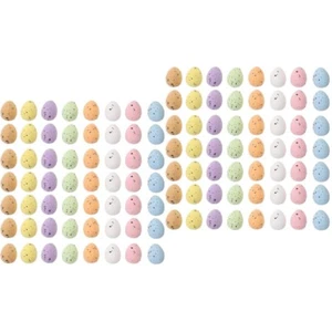 2 Pack Ostereier Zum Aufhängen Mini Dekoration Einfaches Ei-Design - Bild 1 von 12