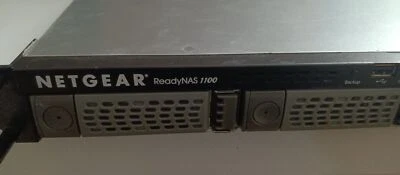 NETGEAR ReadyNAS 1100 Advanced Network Storage 4-Bay Server  NO DRIVES - Image 1 of 2