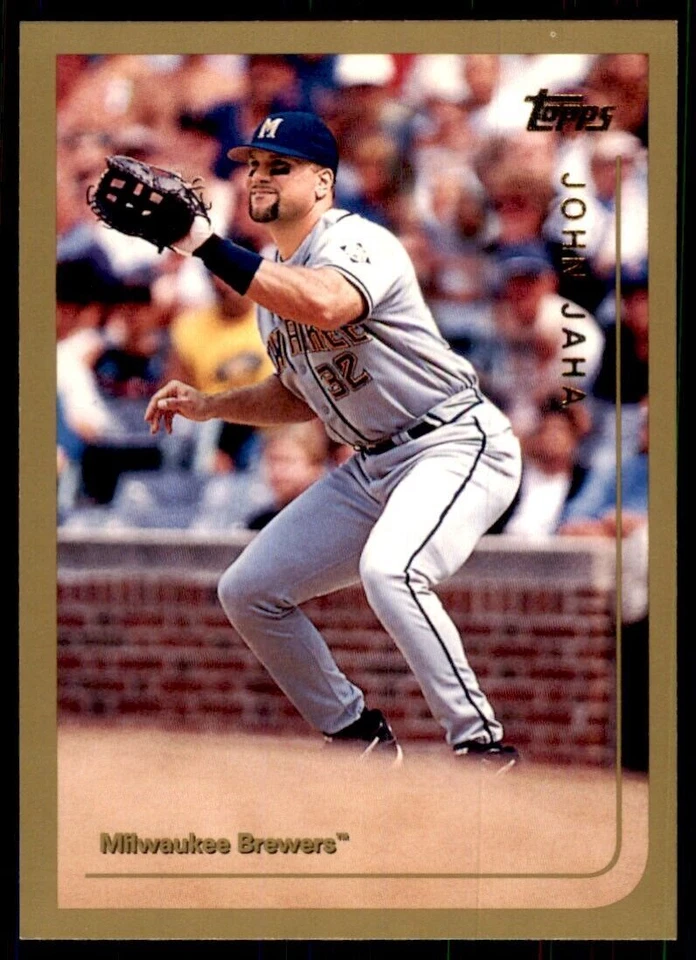 1999 Topps John Jaha Baseball Cards #307 - Image 1 of 2
