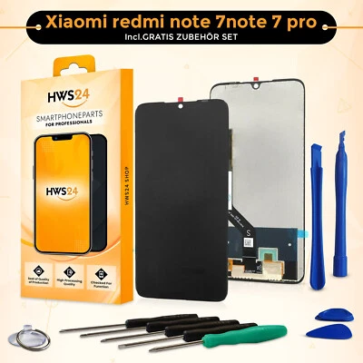 HWS24 Display per Xiaomi redmi note 7/7 PRO Full HD schermo touch screen NUOVO