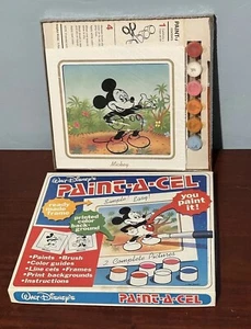 Walt Disney Paint A Cel Mickey Minnie Mouse 1987 NOS Sealed * Paint Dried Out* - Bild 1 von 24