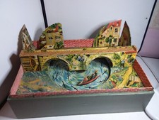 JEU ANCIEN SAUSSINE? MECANIQUE MUSICAL DE LA PECHE FONCTIONNEL  BON ETAT mat