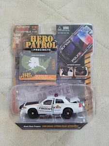 Jada Hero Patrol Alaska State Troopers Ford Crown Victoria Police Interceptor - Foto 1 di 6