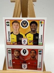 Panini EFL 2025 - 26 Sticker Newport County/Salford City #763A #768B - Bild 1 von 4