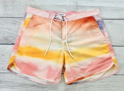 True Religion Nuevo con Etiquetas Para Hombres Talla 34 Sorbete Tie Dye Cordón Bañador Board Shorts Foto 1 de 4