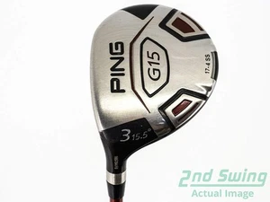 Ping G15 Fairway Wood 3 Wood 3W 15.5° Graphite Regular Left 42.75in - Picture 1 of 8