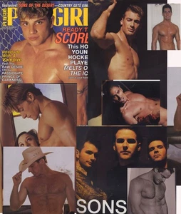 PLAYGIRL 10-01 OCTOBER 2001 HAIRY RANDY BARNES BRIAN BIANCHINI! BIG BILLY MALE - Imagen 1 de 1