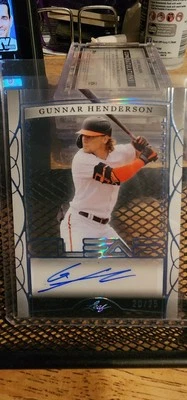 2022 Leaf Trinity Gunnar Henderson Clear  /25 - Image 1 of 2