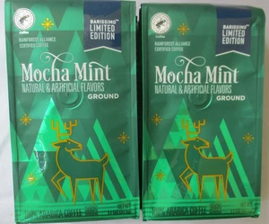 2 BAGS BARISSIMO MOCHA MINT GROUND COFFEE 11-OZ BAG - Picture 1 of 5