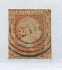 Prussia 1850 1/2 pf used - Bild 1 von 1