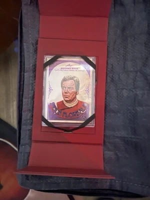 William Shatner Leaf History Pop Century 6-10 Card Rare History Book - Image 1 of 4