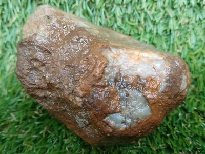 13 Oz Whole Unopened Break Your Own Agate Geode Guaranteed Hollow Rattler  - Image 1 of 4