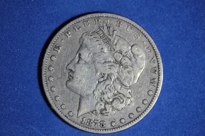 Dólar de plata Estate Find 1878 S-Morgan #K57891 Foto 1 de 2